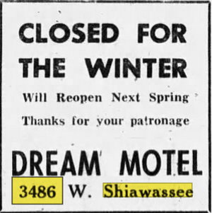 Dream Motel - Nov 30 1961 Article (newer photo)